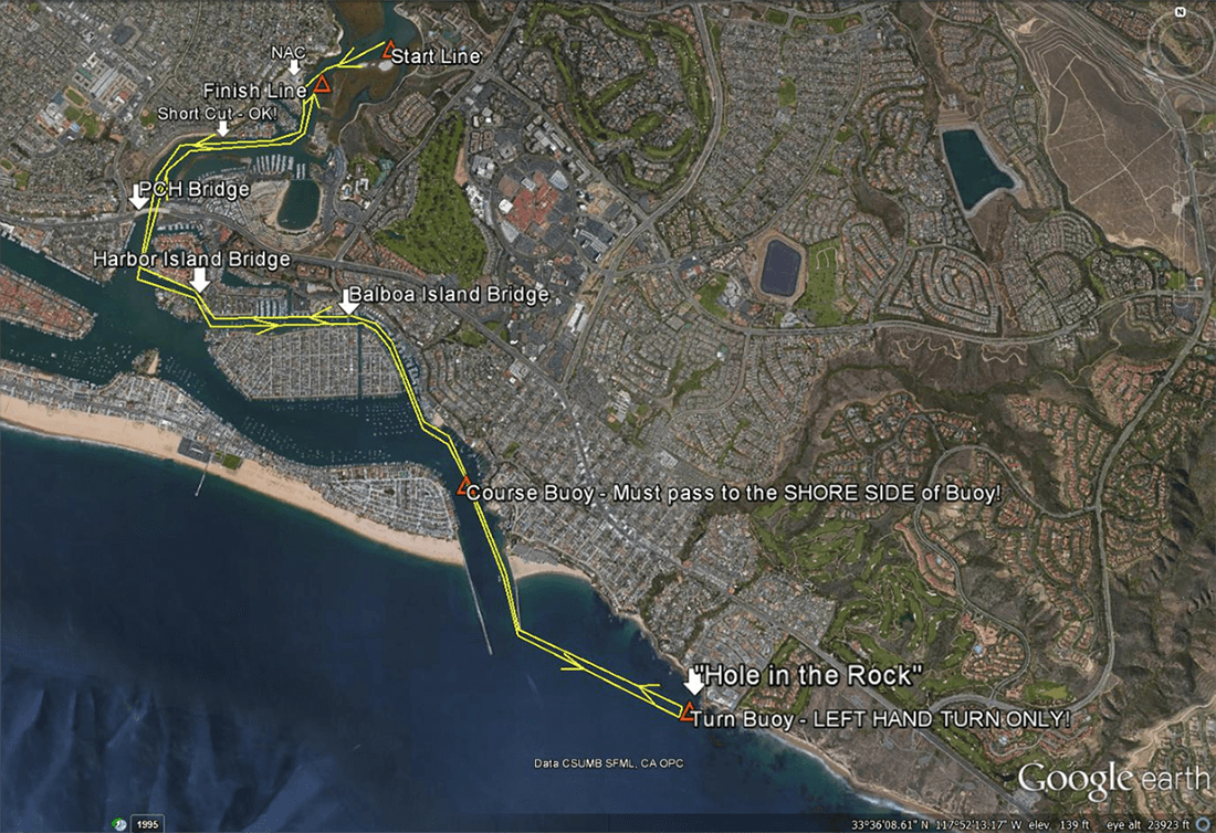 NAC 2019 Race Route